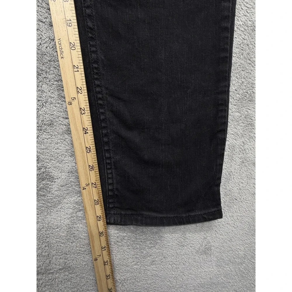 Levis‎ 559 Jeans Mens Measured 37x29 Black Straight Relaxed Denim Zip Fly